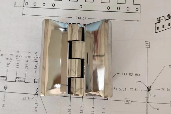 Lubricated Welding Hinge